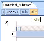EW crashes when you select LI in the tag bar and press Enter 