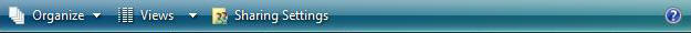 Vista Explorer Public button bar